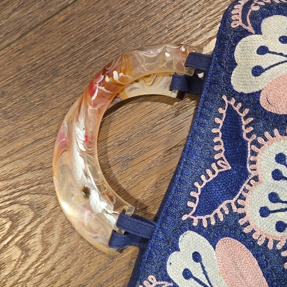 ANTHROPOLOGIE Embroidery Tapestry Hand Bag.   #7582 - Picture 3 of 7
